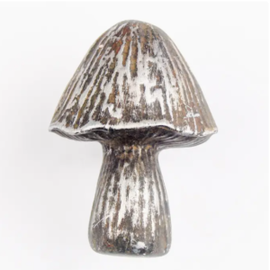 Mushroom Knob/Silver